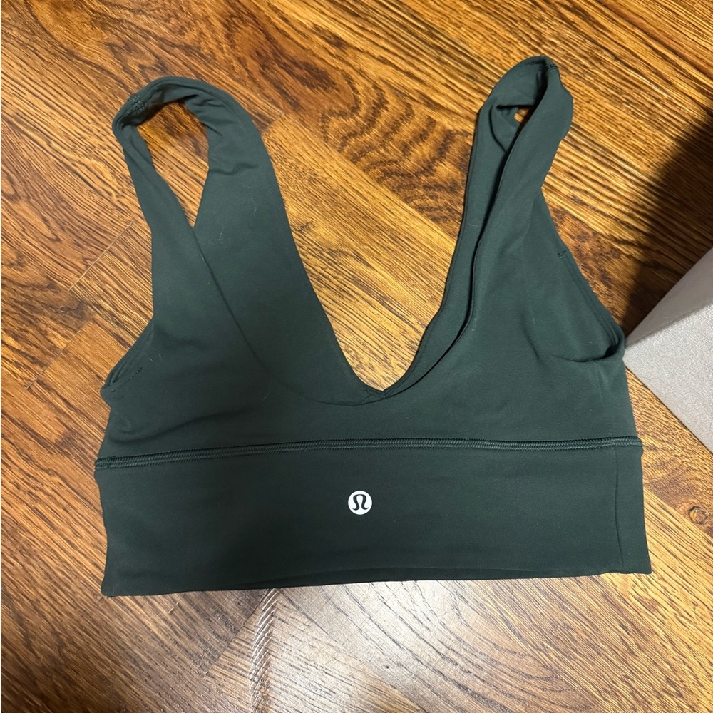 lululemon athletica Deep Green Sports Bra